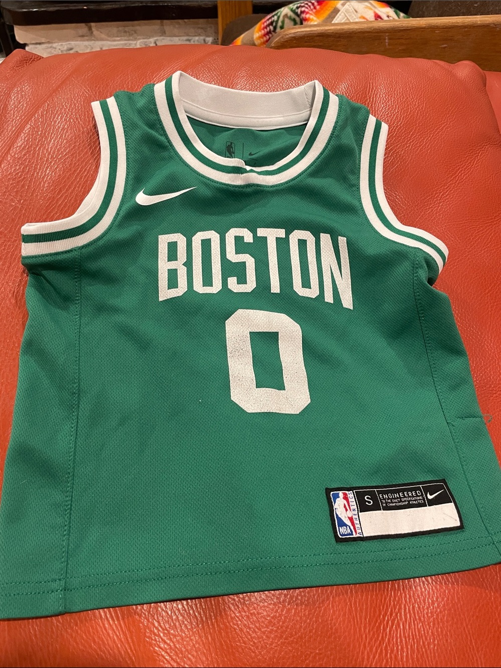 Toddler Nike Boston Green Kids' Basketball Jersey